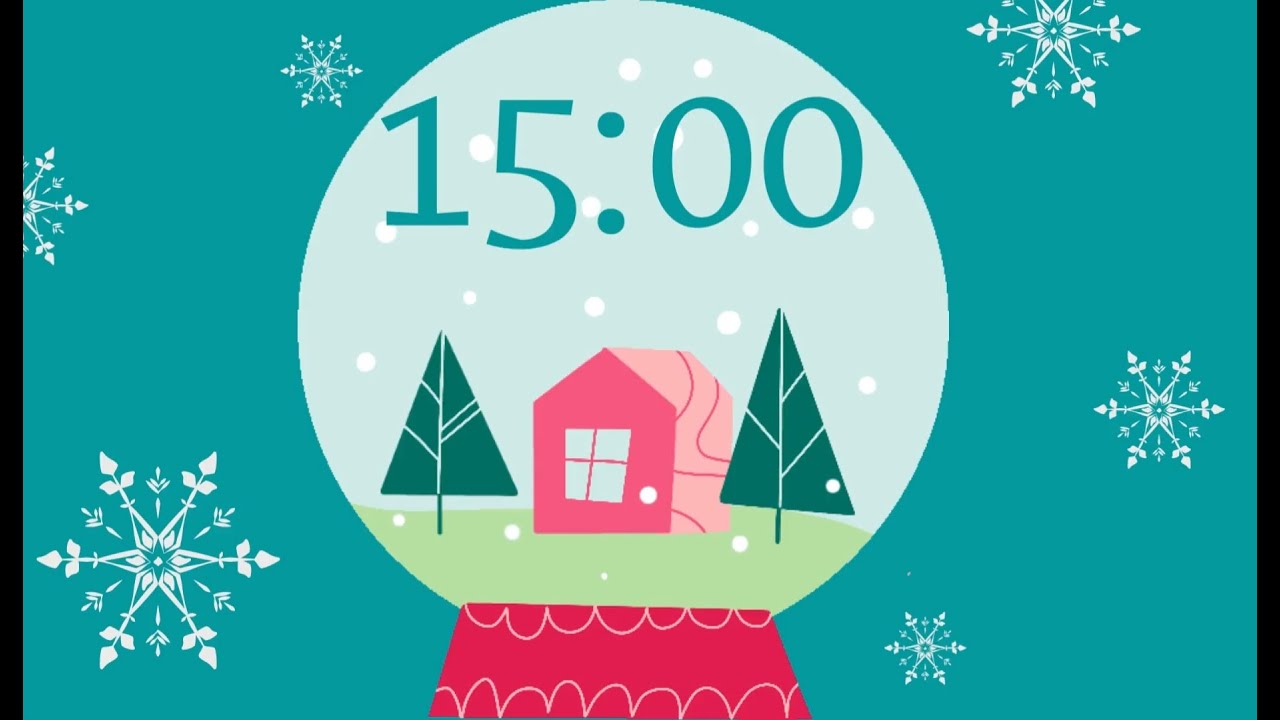 15 Minute Winter Countdown Timer