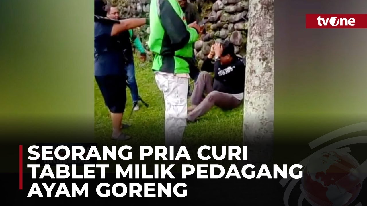Maling Tablet Babak Belur Dihajar Massa di Tangsel | Berita Utama Kriminal