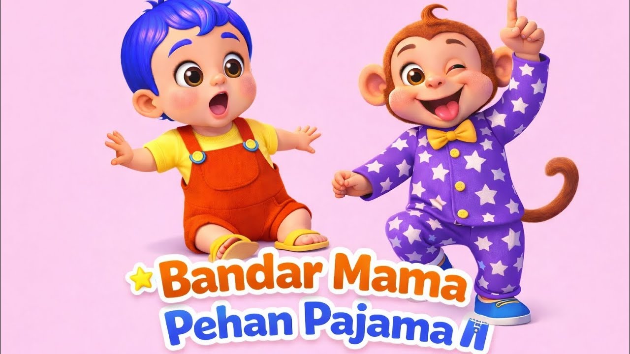 Bandar🐒 mama pehan pazama👖 poem/Mimi boy or bander/bander Mama hindi rhyme/Poem for toddlers