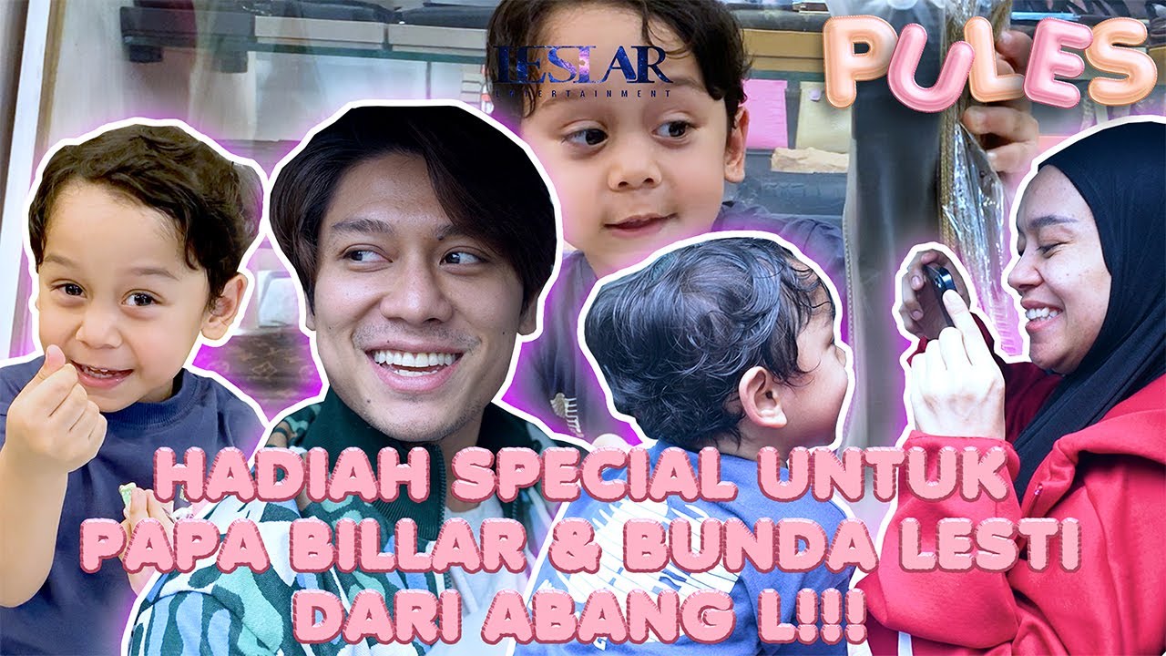 PULES : TAS & IKAT PINGGANG PILIHAN ABANG L UNTUK PAPA BILLAR & BUNDA LESTI PAKAI KE DA!!!