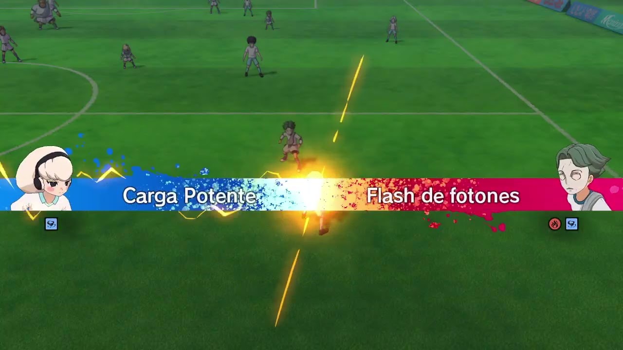 Inazuma eleven Victory Road Afinidad contraataque (sale mal XD)