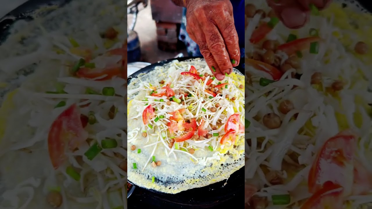 Burmesestyle Crispy pancake(burmese crepe) #crispypancake #burmesecrepe #burmese_lifestyle