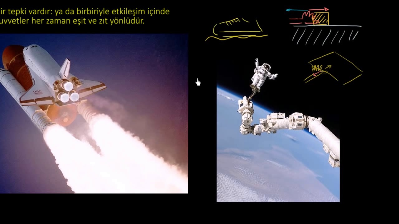 Newton'un Üçüncü Hareket Yasası (Fen Bilimleri) (Fizik)