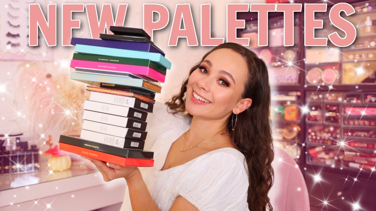 NEW EYESHADOW PALETTE HAUL!!