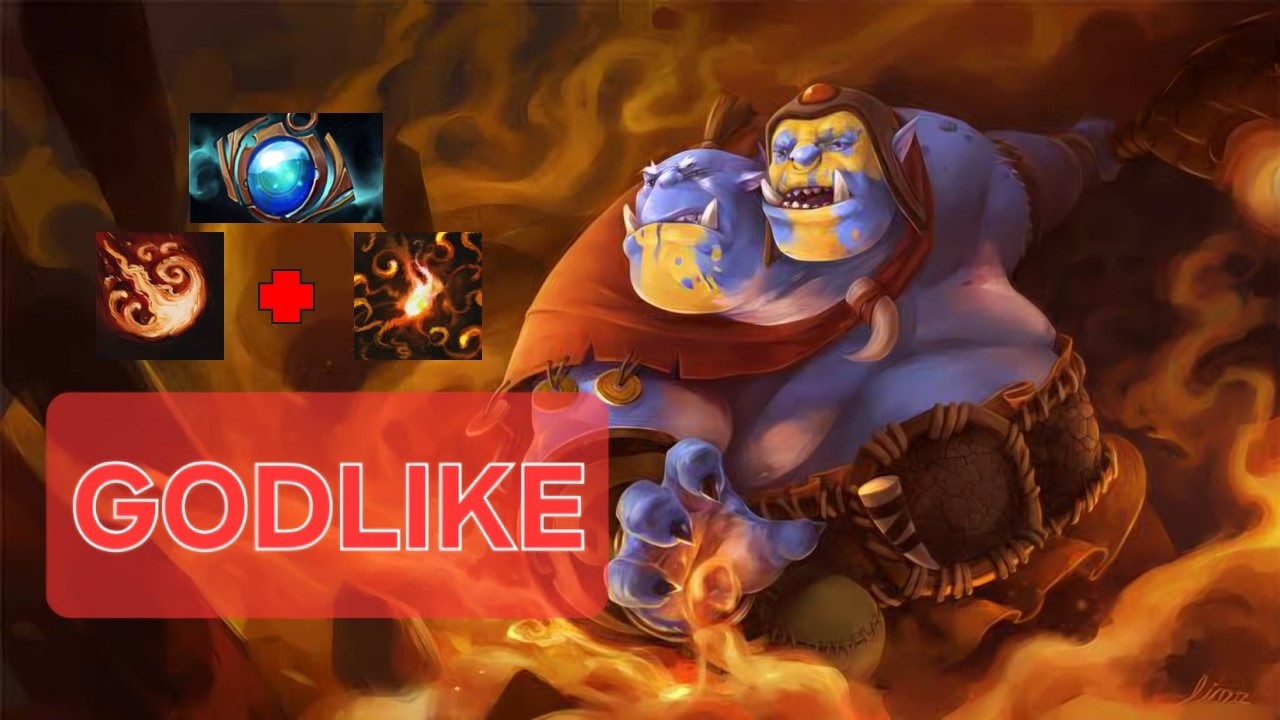 Ogre Magi ARCHON RANK Support5 : โยนสกิลอยู่ดีๆ GODLIKE เฉย