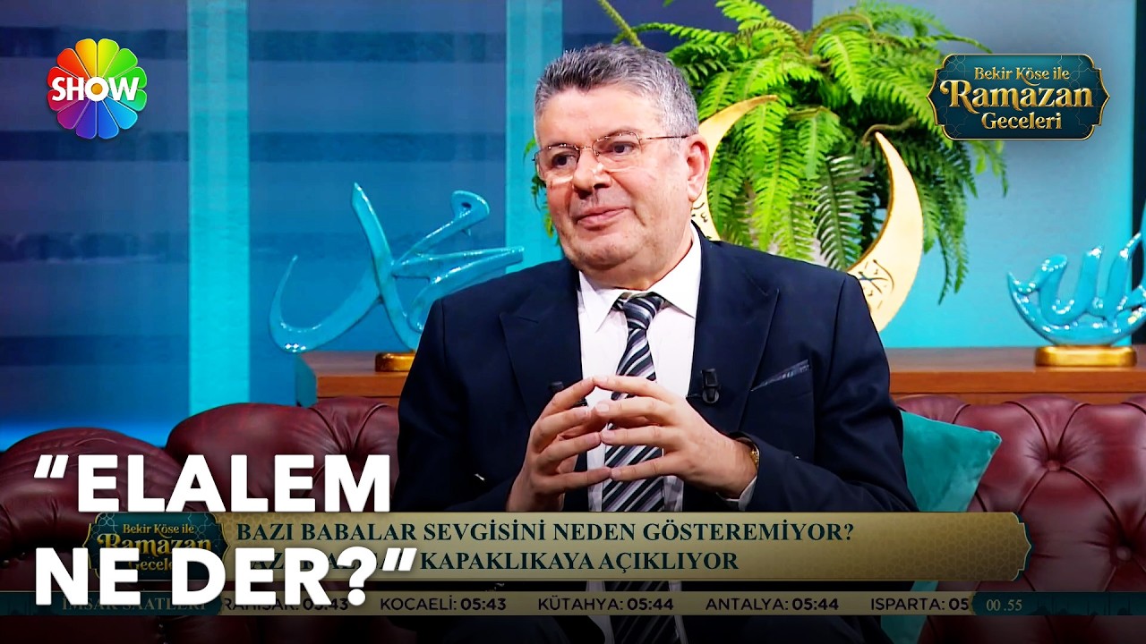 Bazı babalar sevgisini neden gösteremiyor? | Bekir Köse İle Ramazan Geceleri 24. Bölüm