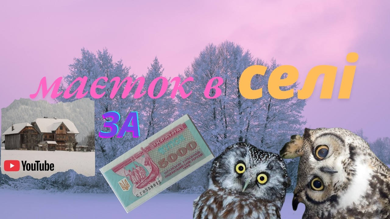 Маєток в селі на Київщині.