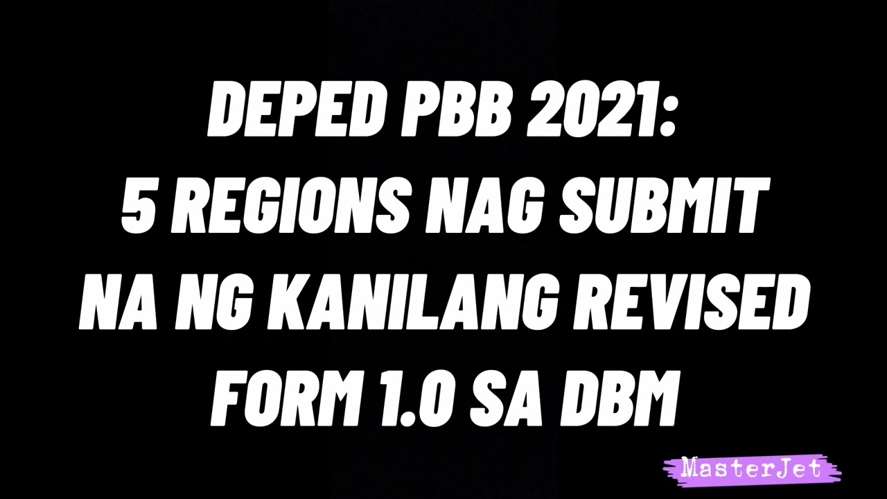 DEPED PBB 2021 UPDATE: CONGRATS SA 5 REGIONS NA ITO!