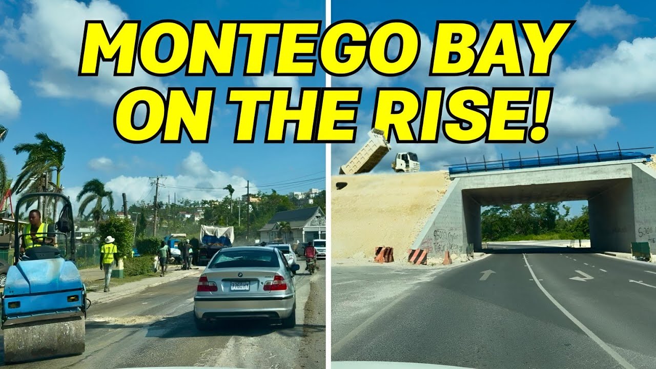 Montego Bay Is Changing Fast! Irwin to downtown Montego Bay