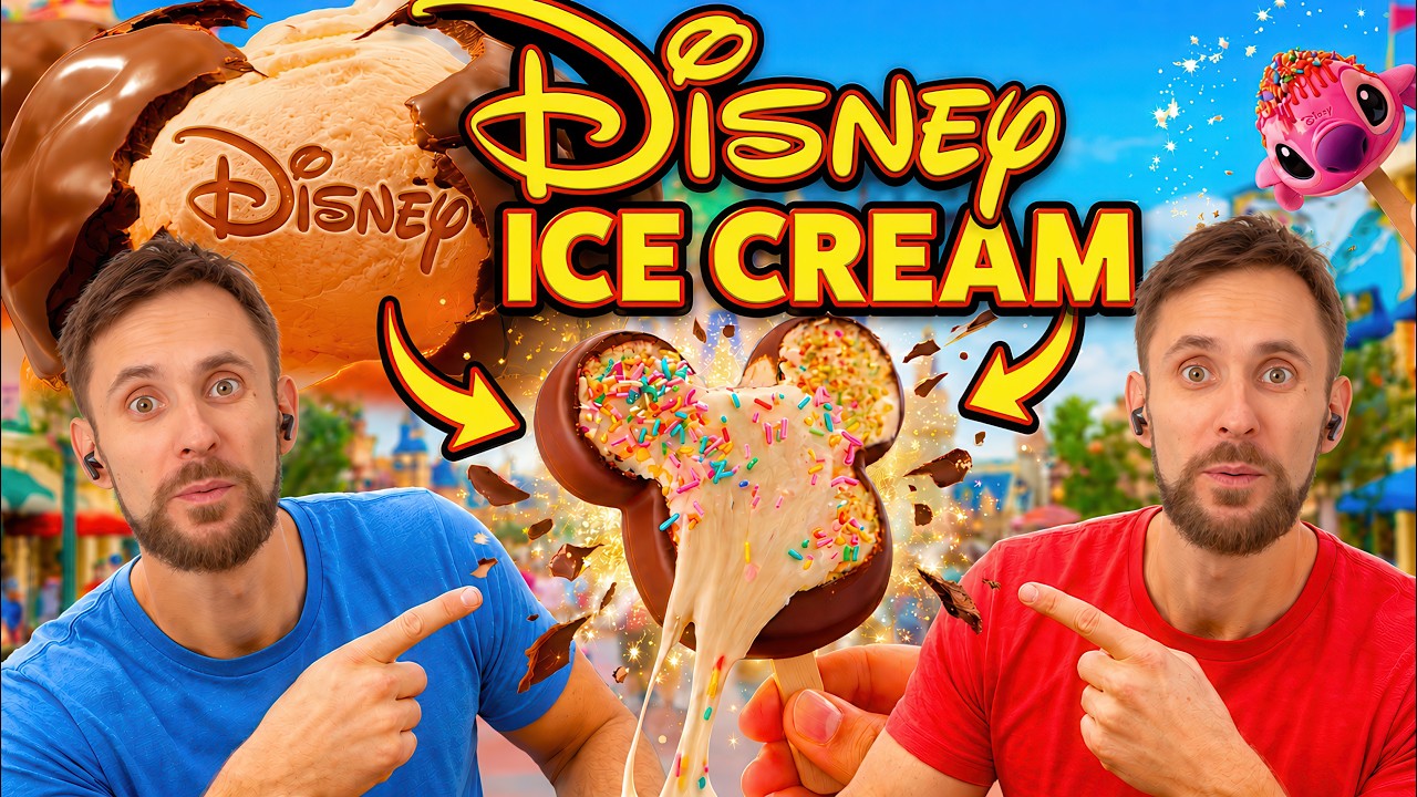 Disney Ice Cream🍦Inside Disneyland
