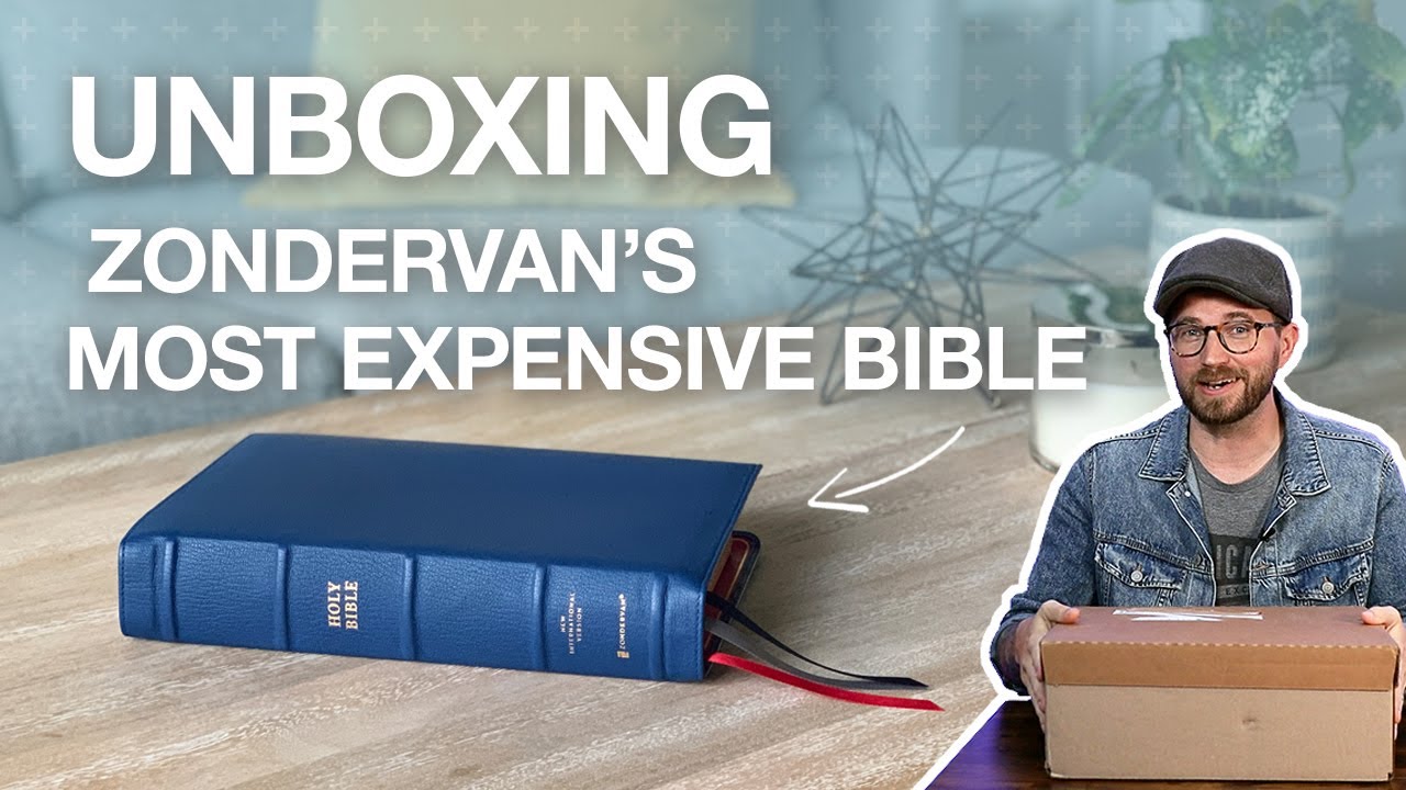 Unboxing the NIV Grace & Truth Study Bible (Premier Collection Edition)