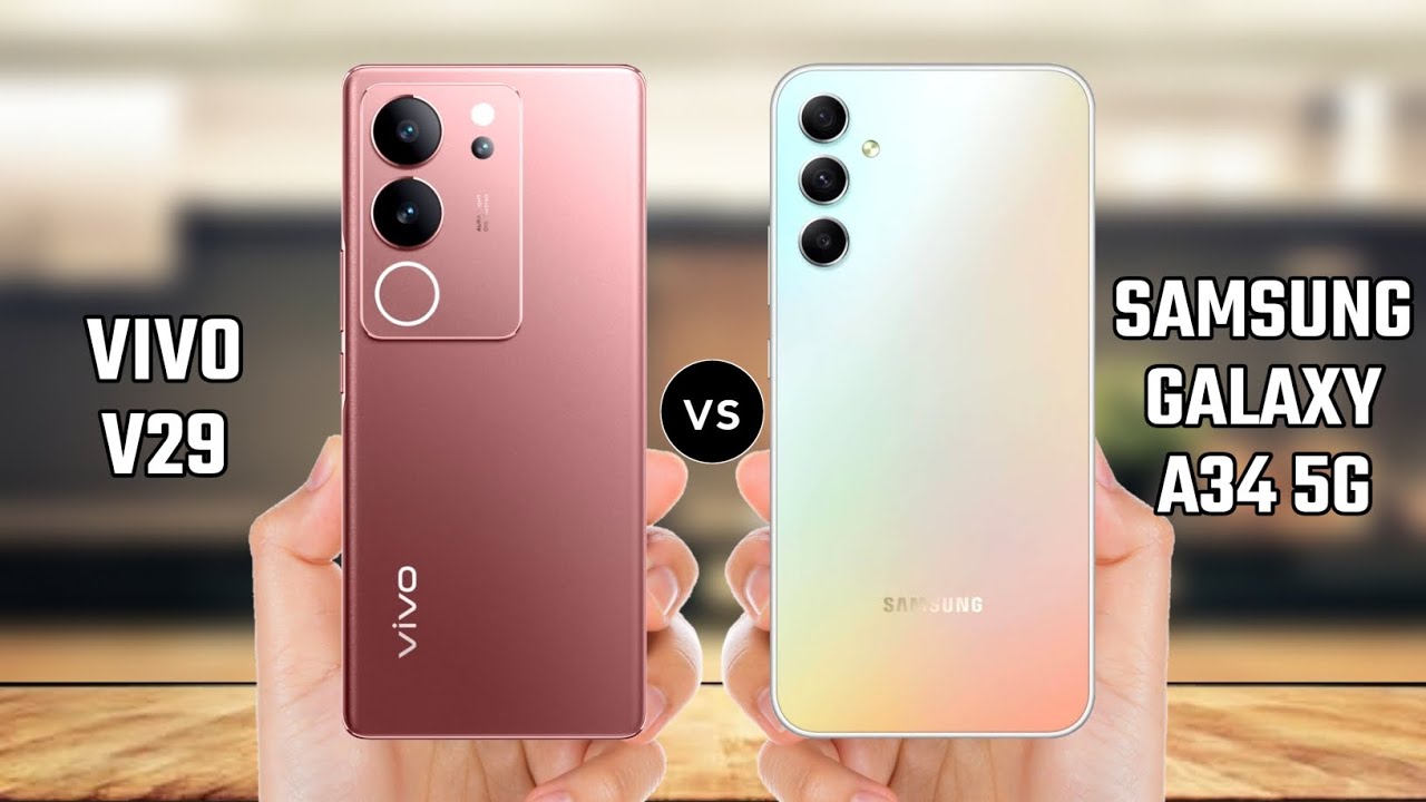 Vivo V29 vs Samsung Galaxy A34 5G