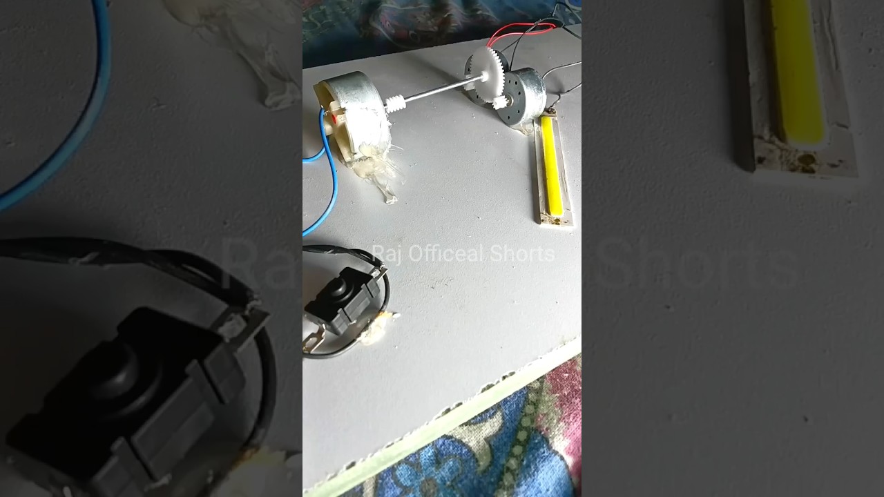 CD motor beautiful project #project #motor #experiment #youtubeshorts #dcmotor #diy...