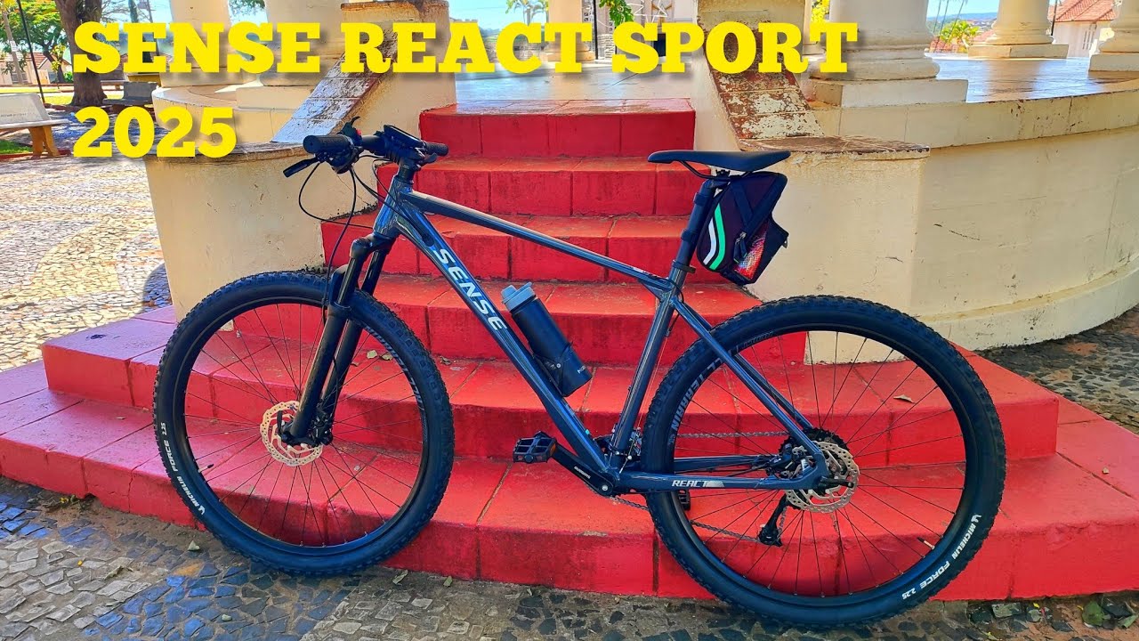 SENSE REACT SPORT 2025! MINHA NOVA BIKE 🚲🍃🍃🍃