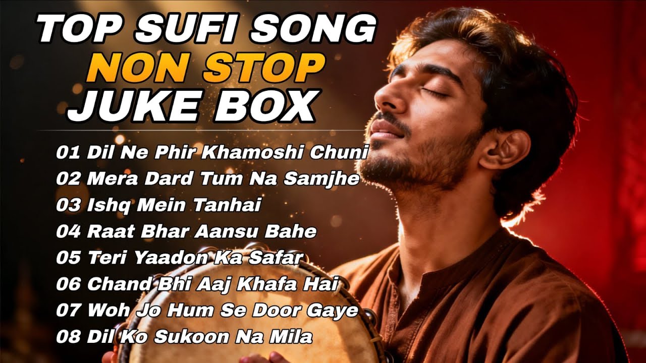 Non Stop Sufi Songs 💛 Heart Touching & Emotional Kalam | Soulful Islamic Sufi Music