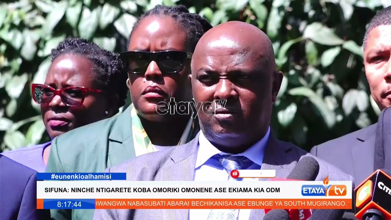 Senator Sifuna says he remains the Sec-Gen of ODM, dismissing a decision to remove him from office