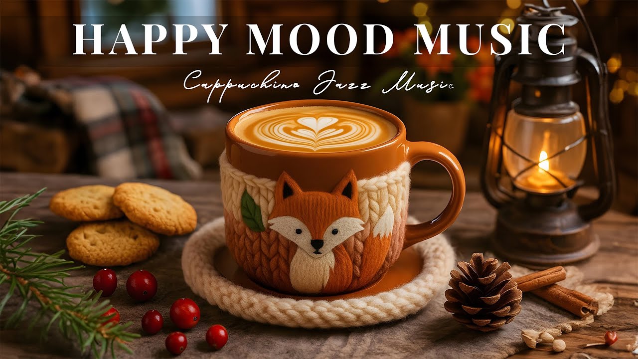 Happy Mood Jazz для радостной атмосферы в кафе ☕ | Расслабляющая босса-нова для начала бодрого дня