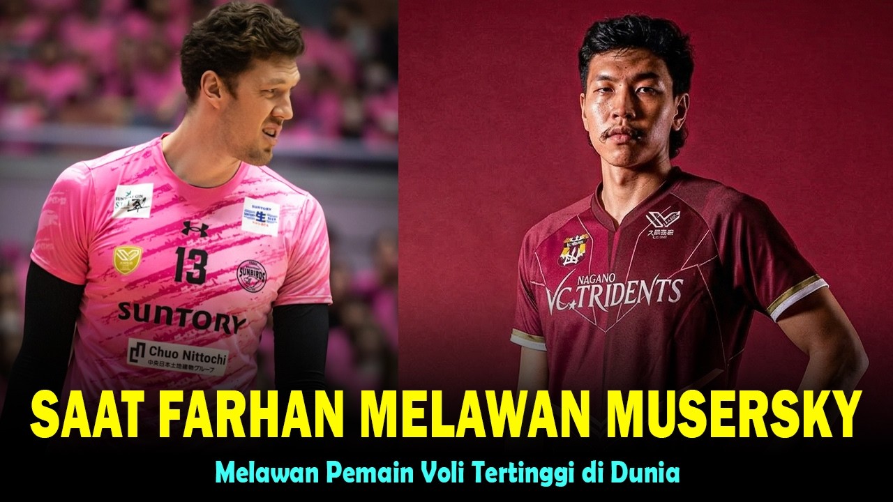 AKSI FARHAN LAWAN MUSERSKY DI LIGA JEPANG