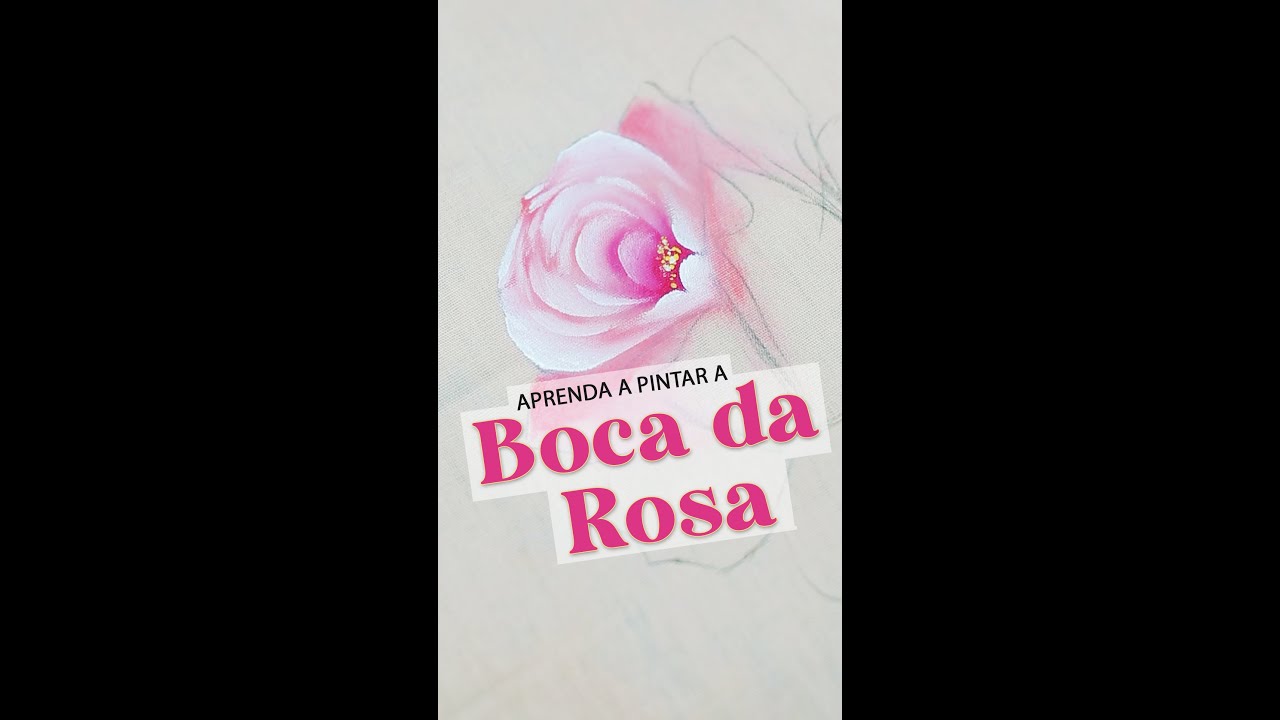 Como Pintar a Boca da Rosa