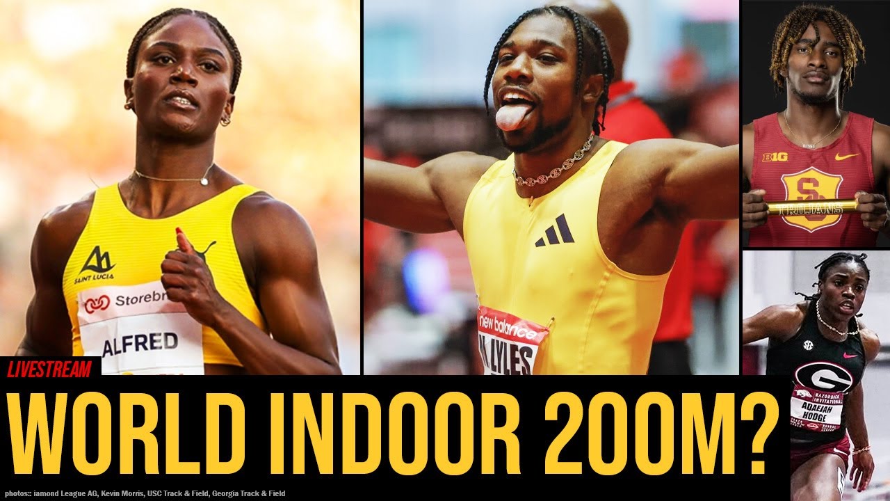 The Return of the Indoor 200m? Noah Lyles Opens up, Julien Alfred World Lead + Top NCAA Results