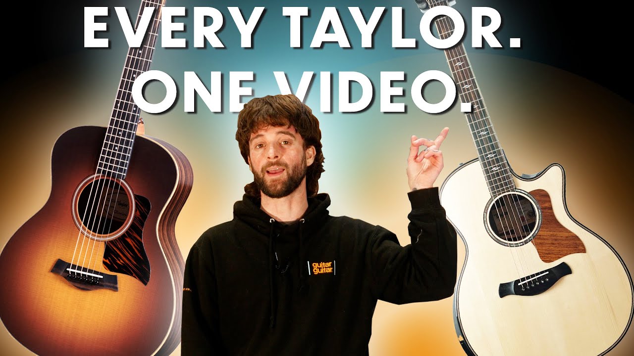 Руководство по выбору гитар Taylor: от 500 до 10&nbsp;000 фунтов стерлингов &mdash; что звучит лучше?!