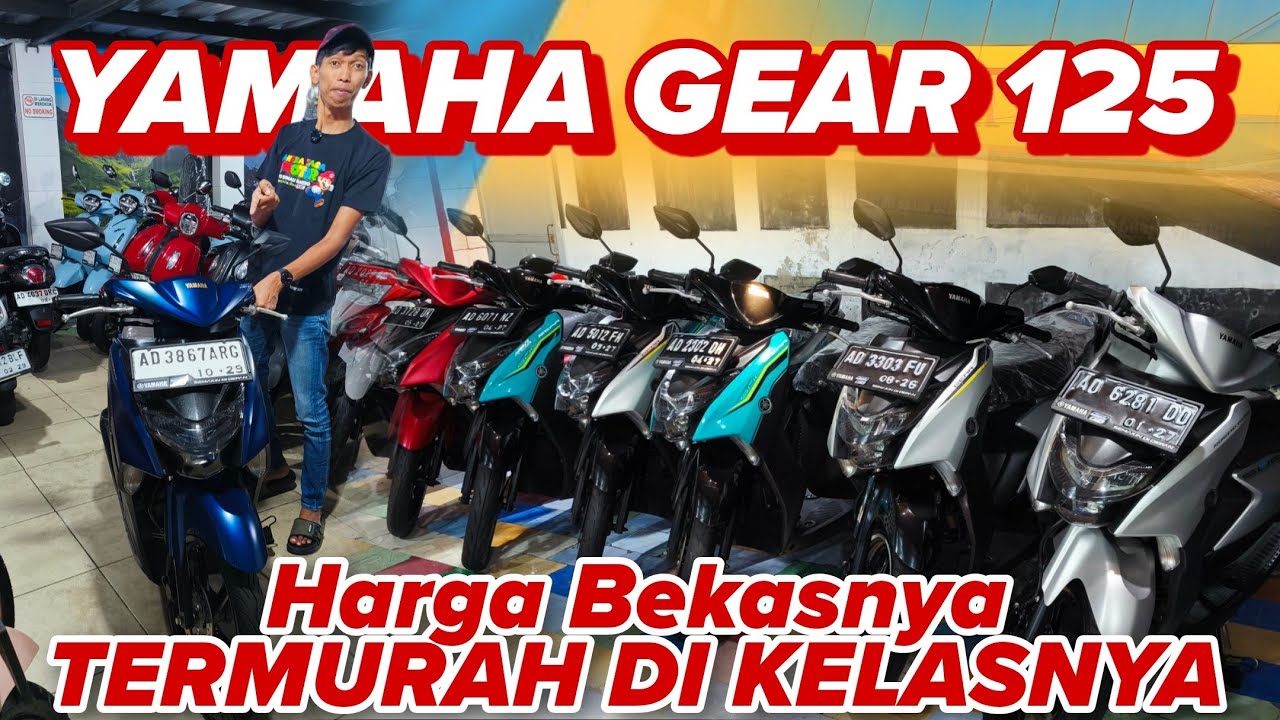 YAMAHA GEAR 125, HARGA BEKASNYA MURAH BANGET!? motor bekas murah - ANEKA JASA MOTOR