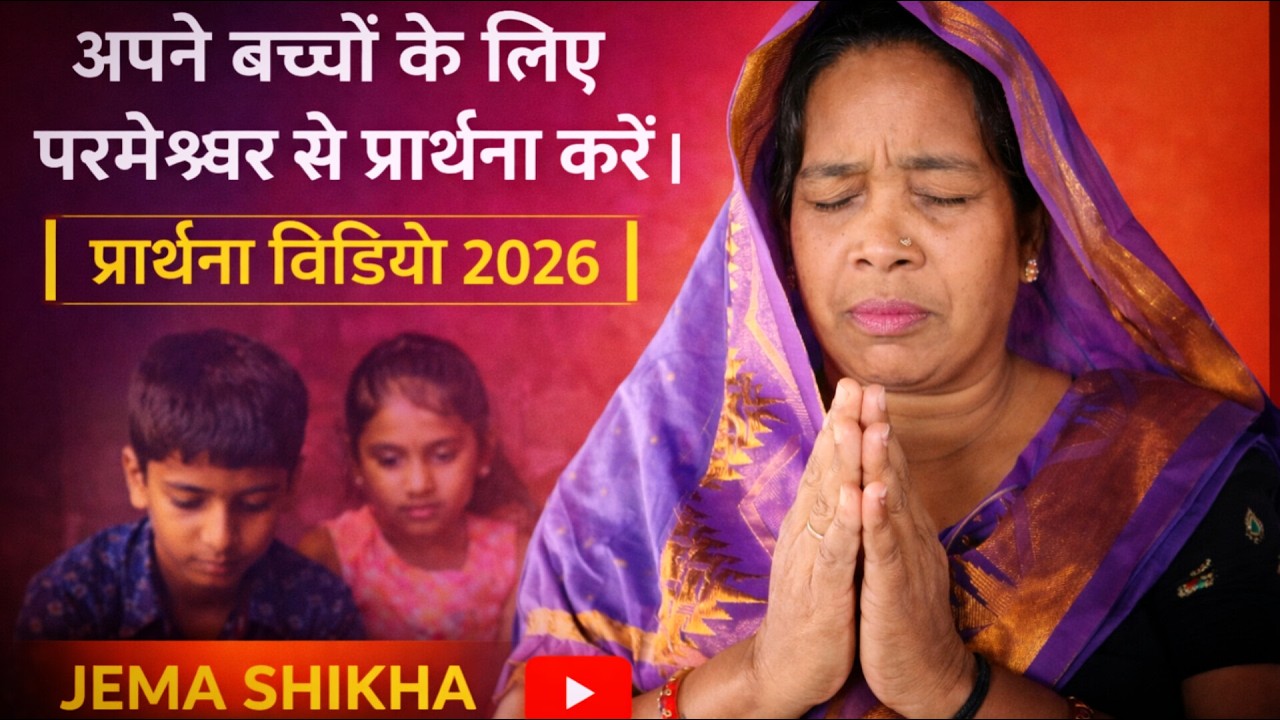 अपने बच्चों के लिए परमेश्वर से प्रार्थना करें | #prarthna  #jemashikha