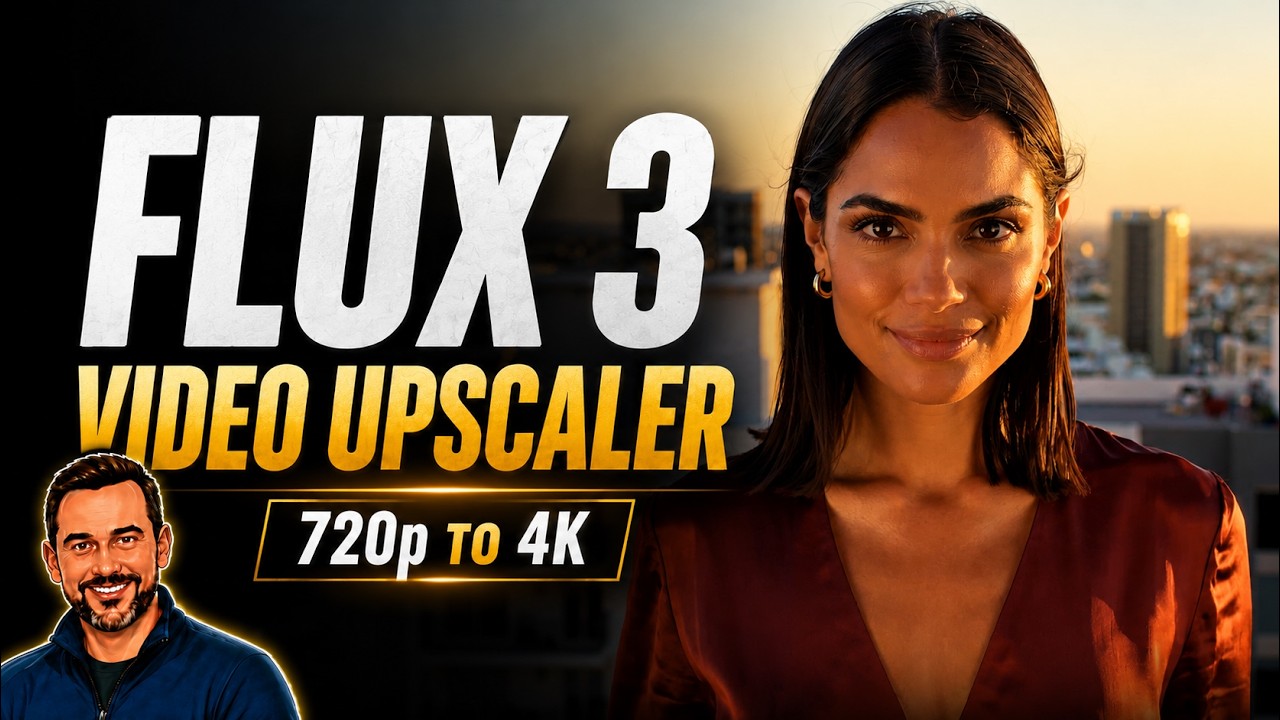 FLUX 3: апскейл с 720p до 4K&hellip; Впечатляющая разница