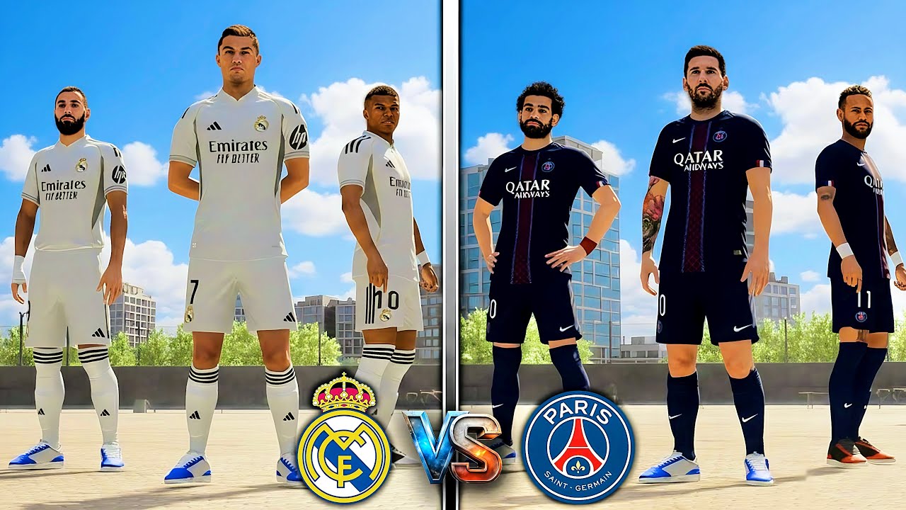 FIFA VOLTA 26 — РОНАЛДУ, МЕССИ, МБАППЕ, Бензема, НЕЙМАР, САЛАХ ВСЕ ЗВЕЗДЫ | РЕАЛ МАДРИД – ПСЖ – Ф...