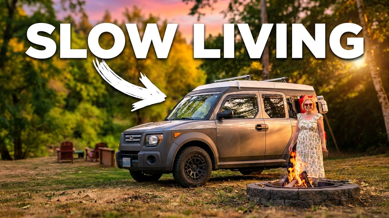 A Tiny Honda Element Meet up ~ Slow Living on the road again