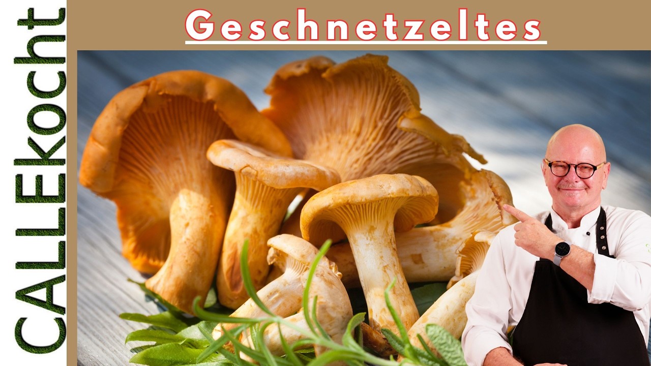 Dieses Pfannengericht musst Du probieren! Pfifferlinge & Kalbsfleisch