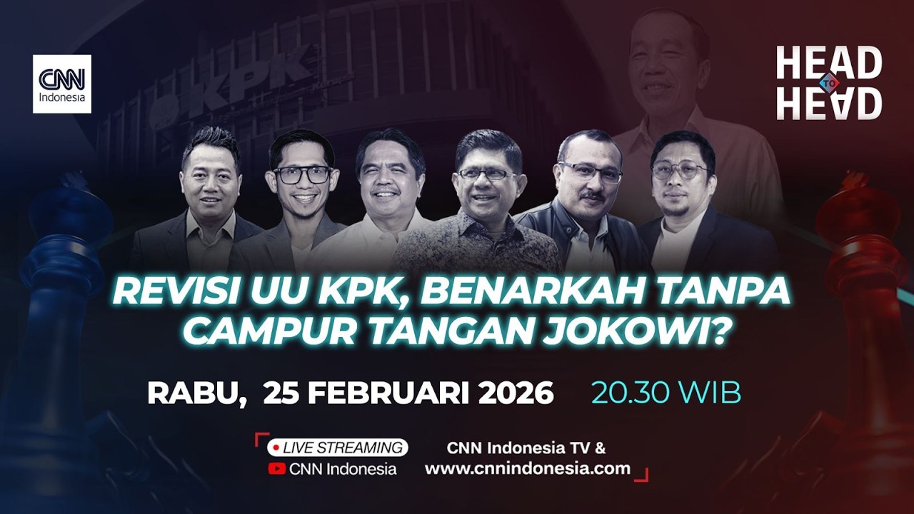 Revisi UU KPK, Benarkah Tanpa Campur Tangan Jokowi?  | Head to Head with Elvira