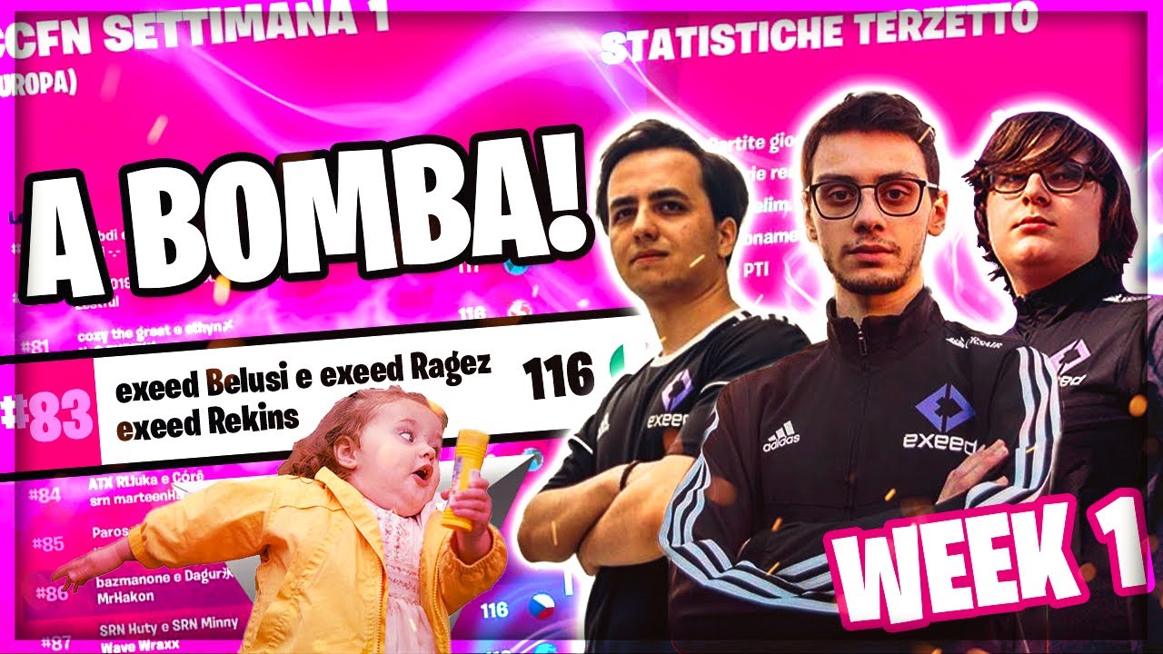 Abbiamo INIZIATO la WEEK 1 della FNCS alla GRANDE (TOP 83)! - FORTNITE [Recap]