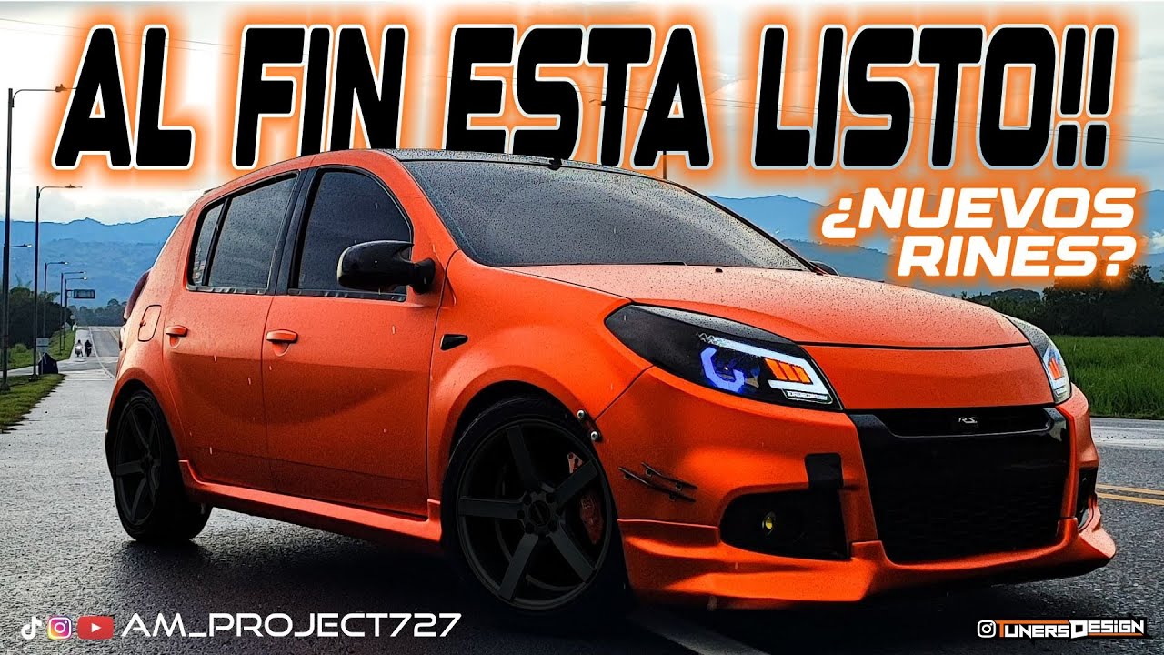 Nuevo COLOR del sandero // NUEVOS RINES