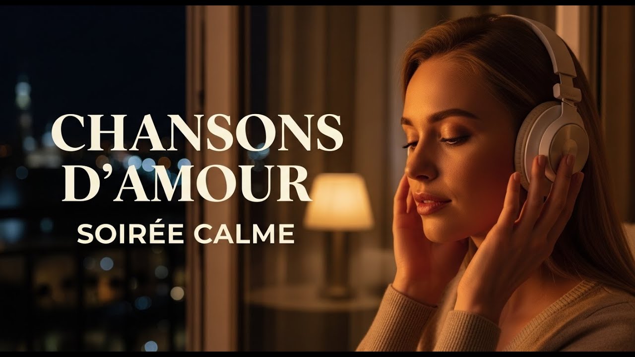 French Love Songs at Night 🌙 Soft Romantic Music for Quiet Evenings