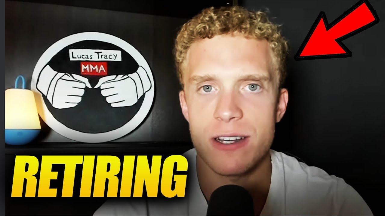 Lucas Tracy MMA has RETIRED from Youtube 😲My reaction