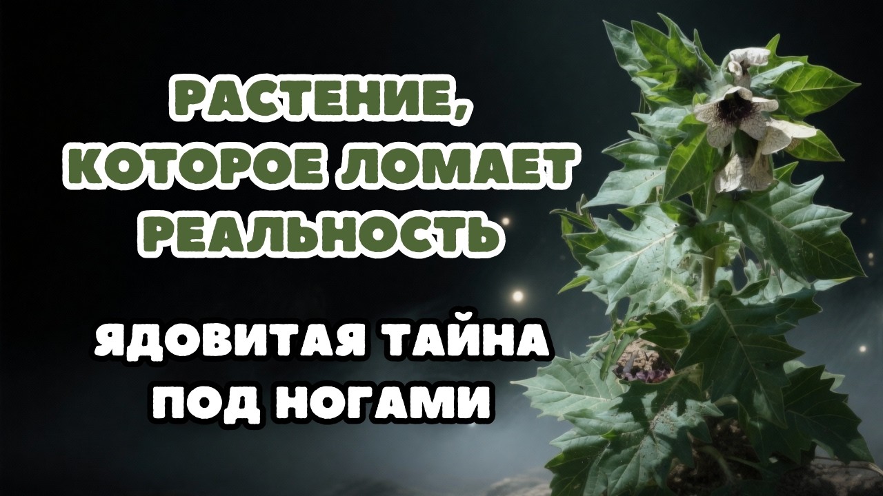 Белена: растение, которое ломает границу реальности
