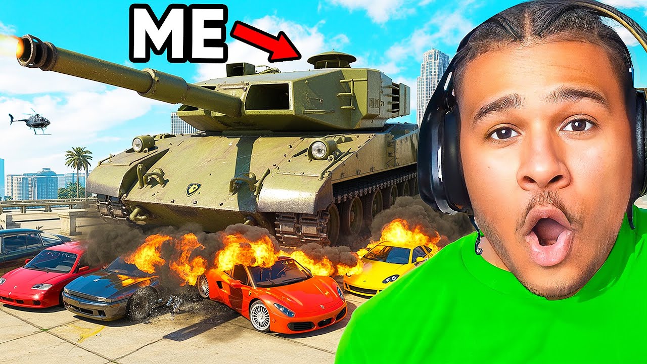 Bulletproof TANK VS THE CITY !