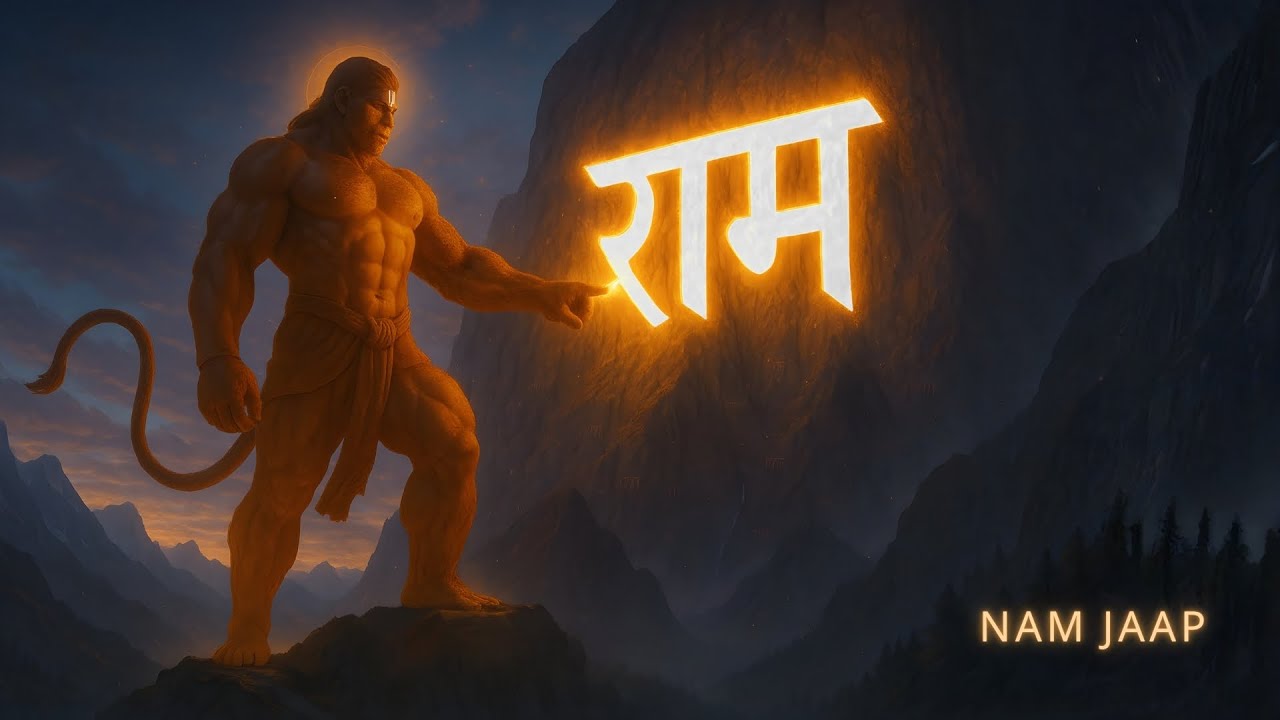 Ram Nam Jaap | 1 Hour Ram Chanting | Hanuman Bhakti | राम राम | Aayush Grover | Bhajan Marg
