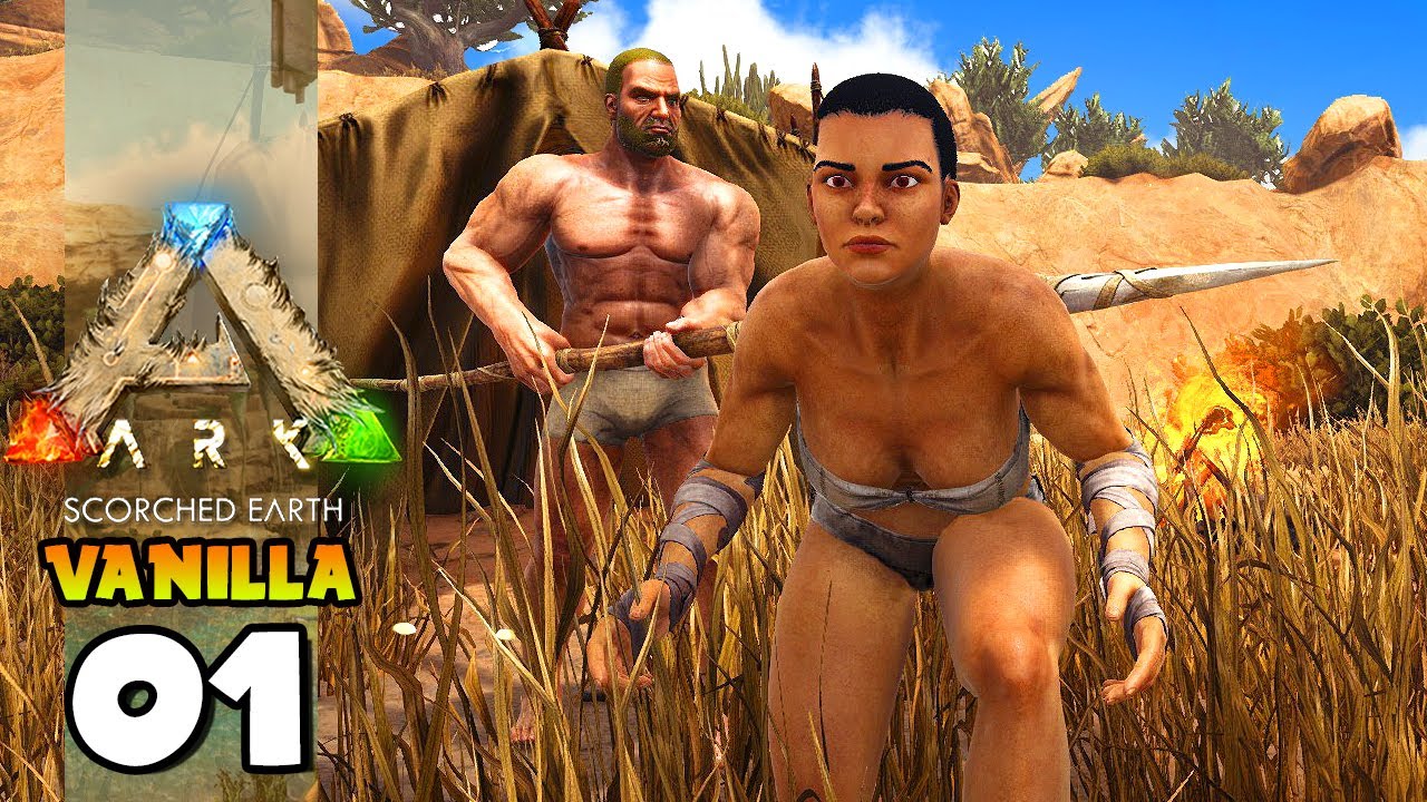 ARK: NOVA SÉRIE VANILLA SCORCHED EARTH! 01 Ark: Survival Evolved