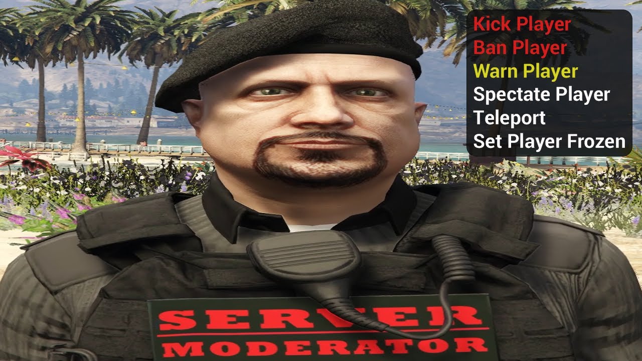 moderator trolling in gta 5 rp