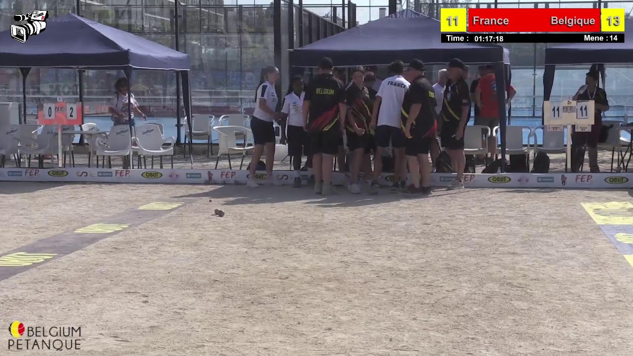 P&eacute;tanque Championnat du monde Junior