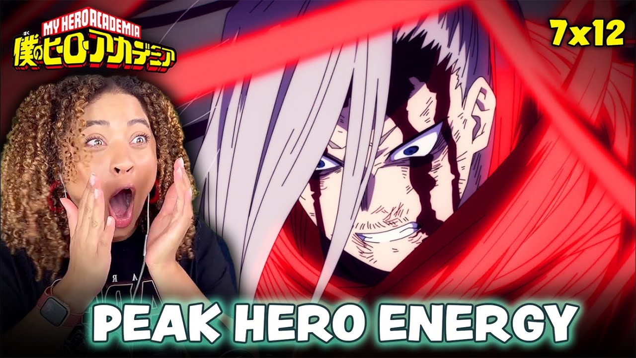 EDGESHOT IS THE HERO-IEST HERO OF ALL HEROES 😭 My Hero Academia Season 7 Episode 12 Reaction