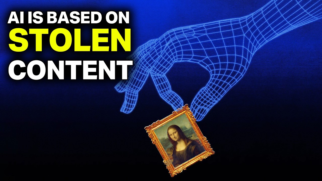 How AI is built on stolen content | AI slop explained