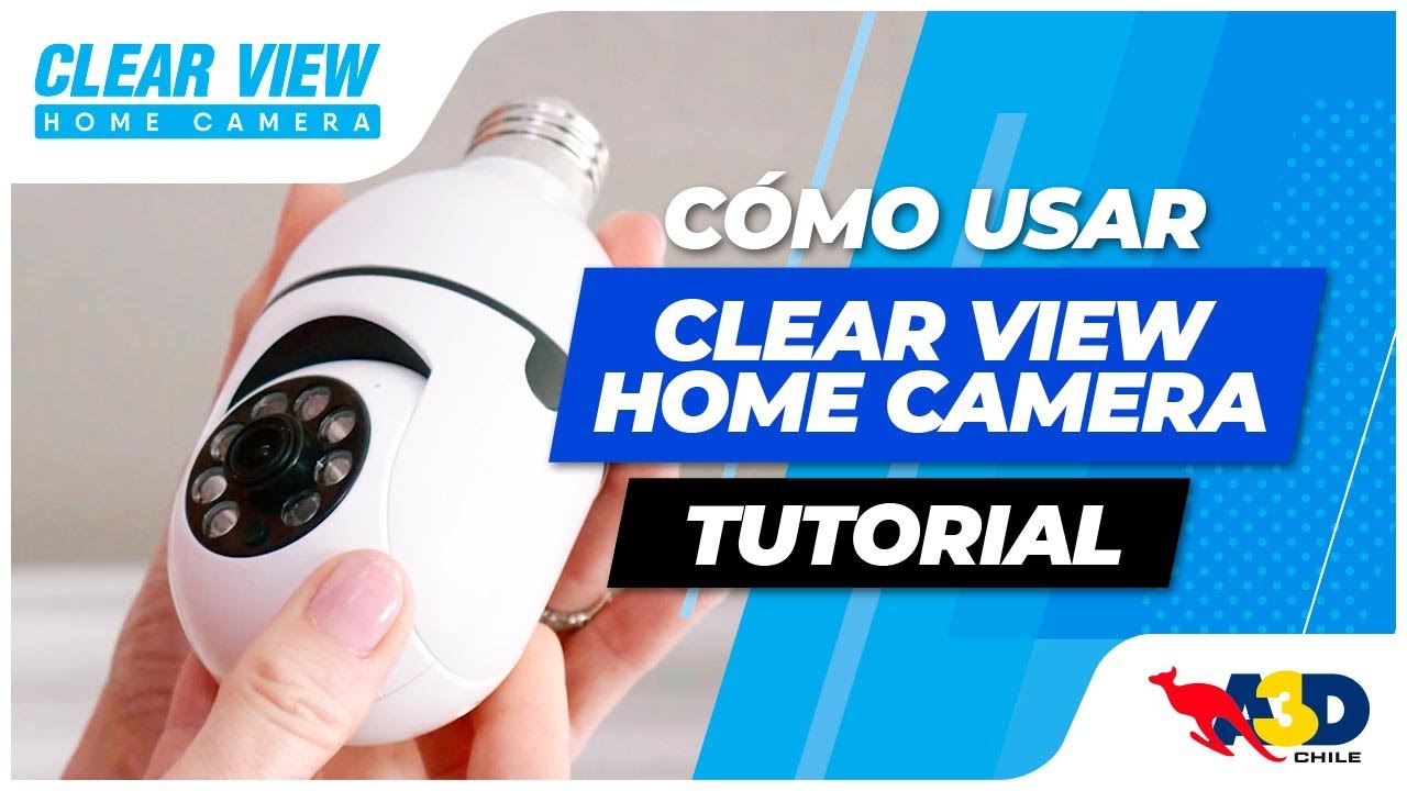 C&oacute;mo usar Clear View Home Camera &ndash; C&aacute;mara de seguridad HD 📸| Tutorial A3D