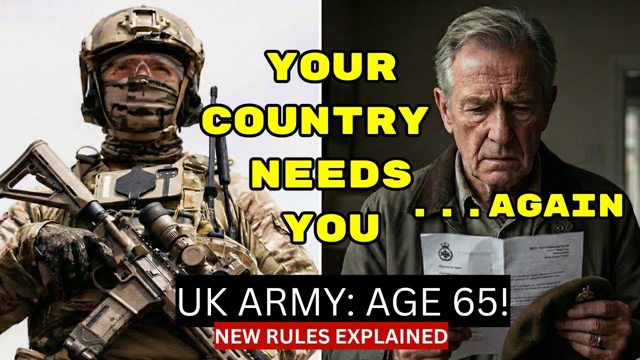 UK Army Recall: Age Limit Raised to 65 (Are You Liable?)