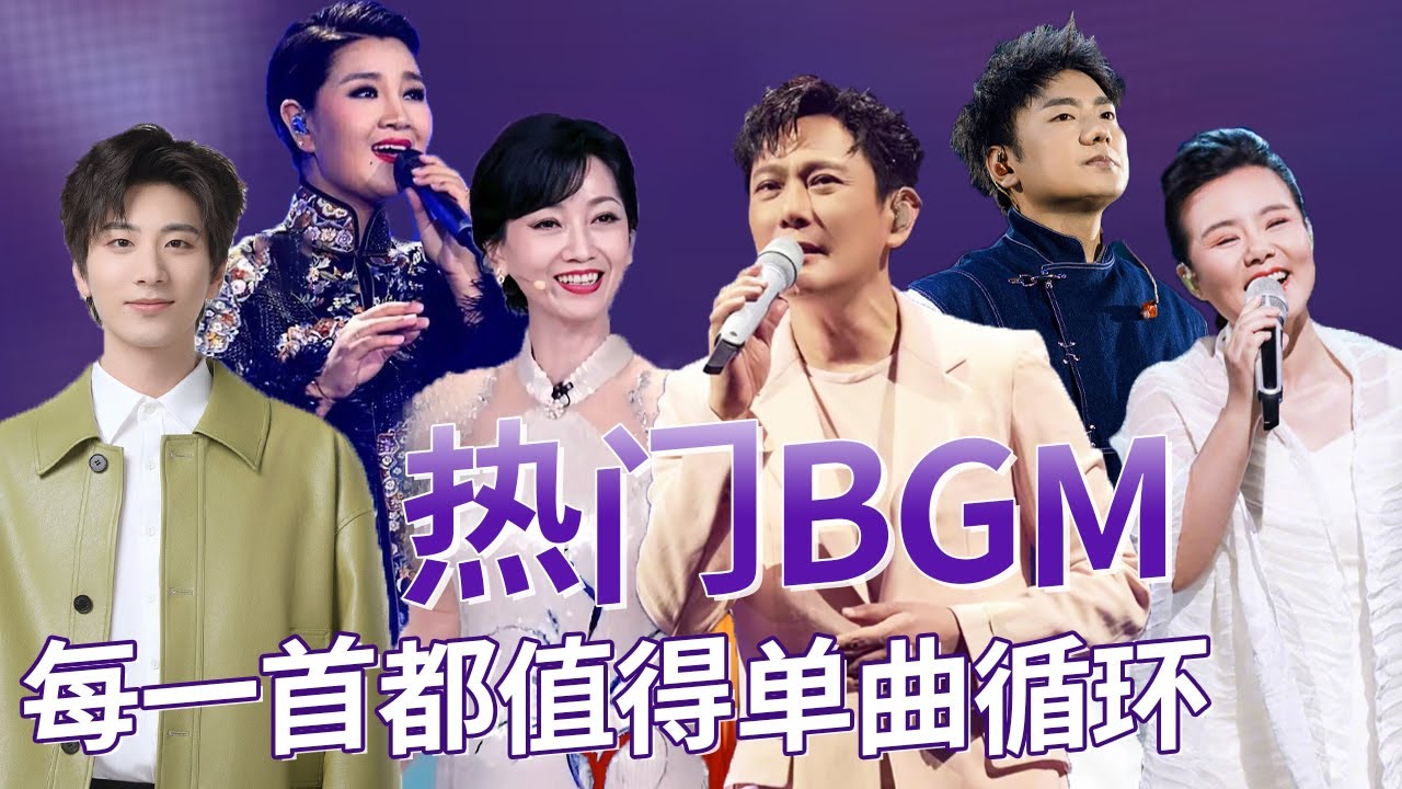 超好听的热门BGM 每一首都值得单曲循环 #海来阿木 #赵雅芝 #龚琳娜 #金志文 #蔡国庆 #降央卓玛 #张信哲 #蔡程昱 #程响 | 中国音乐电视Music TV