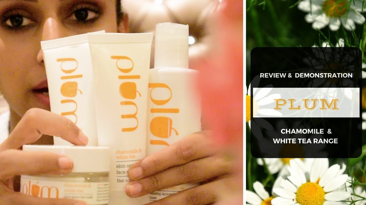 PLUM chamomile & white tea skin care range | skin care | ERICA FERNANDES | plum