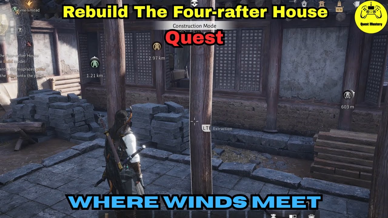 Rebuild The Four-rafter House Quest Where Winds Meet