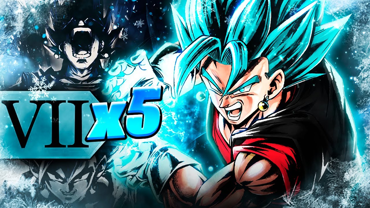 Eu Deixei Meu VEGETTO INVENCÍVEL com 5 BUFFS de ZENKAI! | Dragon Ball Legends